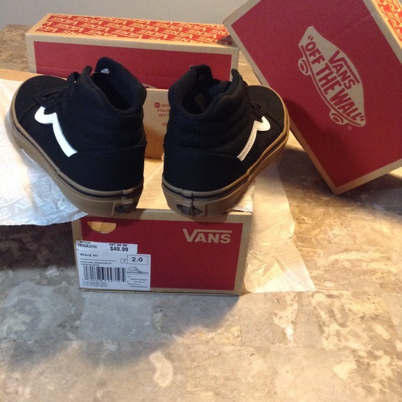 🎉New Vans High Sneaker (Kids Unisex) Last 1 - Picture 4 of 8